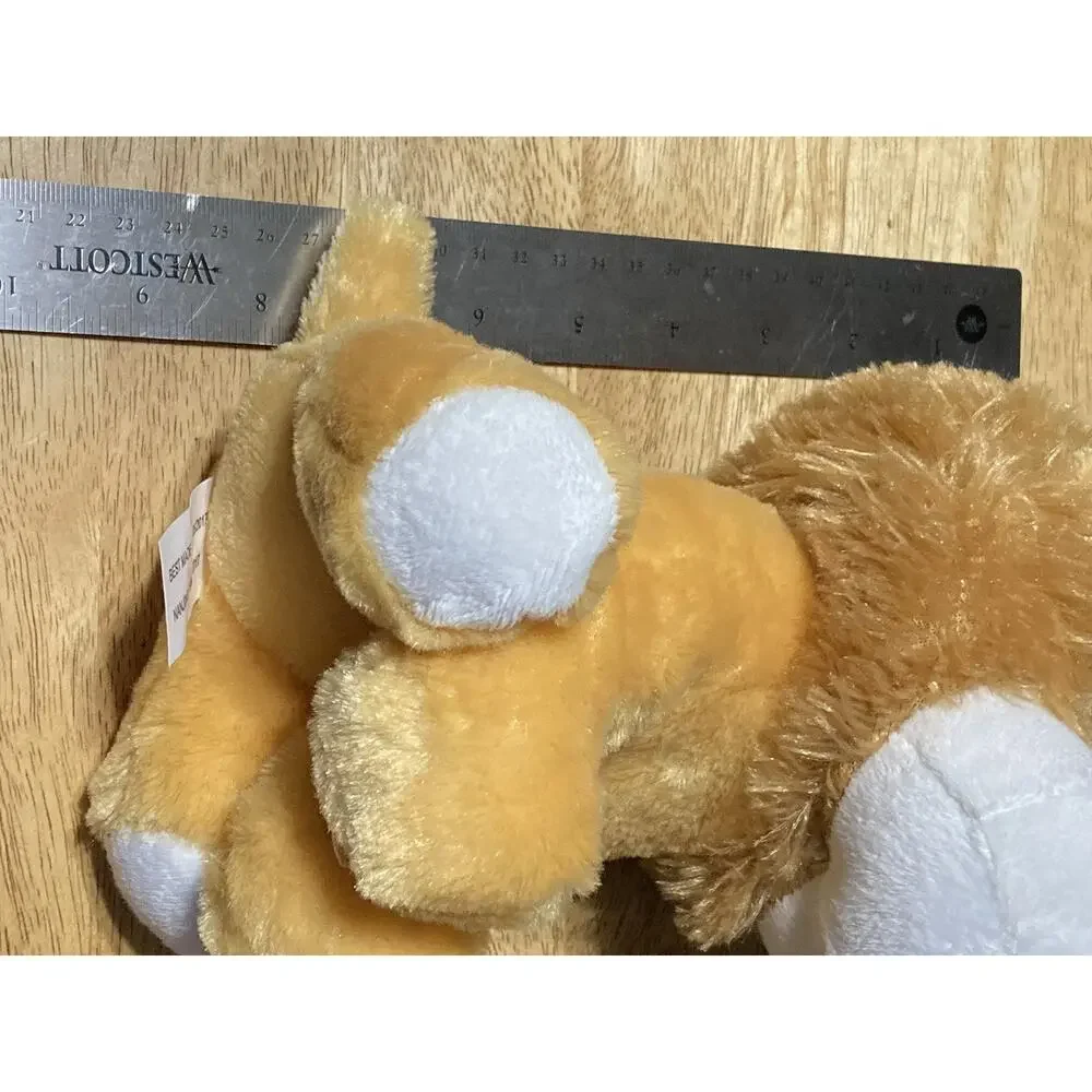 Best Made‎ Toys Lion Plush Tan Stuffed Animal Big Sparkling Eyes